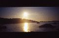 lever de soleil à bastia, corse