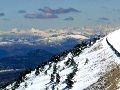 le mont blanc depuis le ventoux